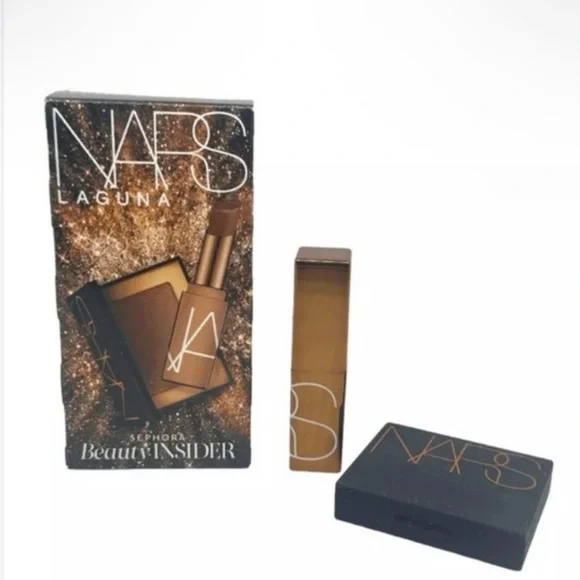 New! NARS Bronzer & lip balm giftset - Picture 2 of 15